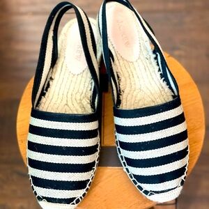 Made-in-Spain slingback espadrille sandals. J crew